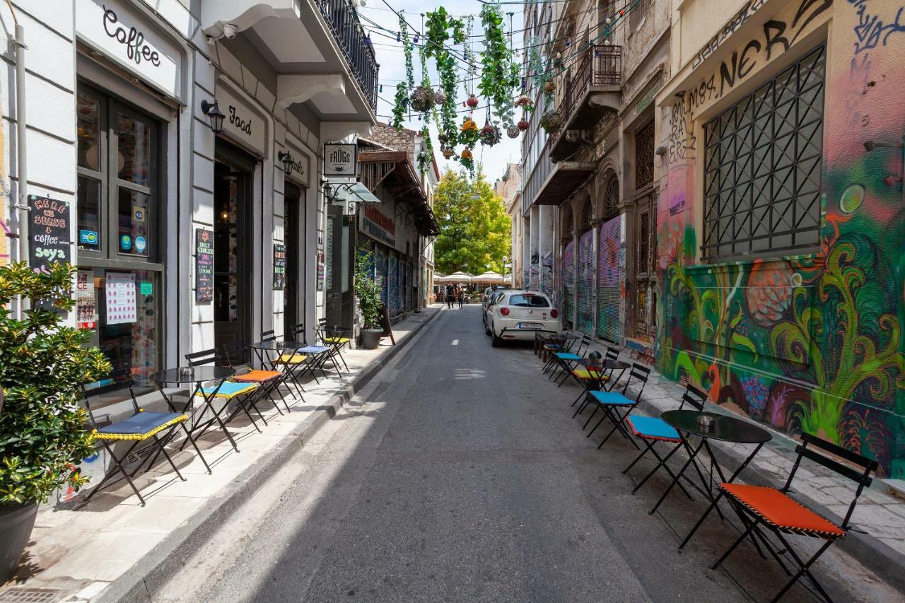 Appartement Aristophanes luxury flat Psyrri square à Athènes Extérieur photo